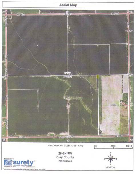 Clay County Nebraska Gis Sold Farmland For Sale Clay County Ne Bergen Real Estate And Auctioneers